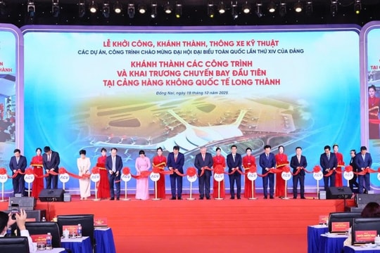Đồng Nai Khai trương chuyến bay đầu tiên tại sân bay Long Thành