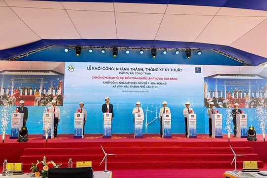 Cần Thơ khởi công dự án điện gió số 7 giai đoạn 2