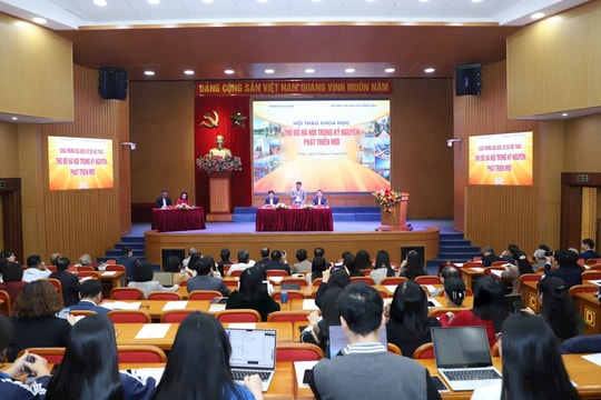 Phát triển Thủ đô theo mô hình tăng trưởng đô thị hiện đại, kinh tế tri thức, có giá trị gia tăng cao