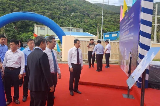 Khánh thành dự án đưa lưới điện quốc gia ra đặc khu Côn Đảo