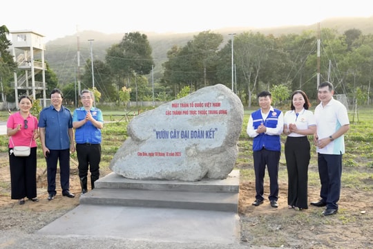 Chuỗi hoạt động ý nghĩa của Cụm thi đua Ủy ban MTTQ Việt Nam các thành phố trực thuộc Trung ương tại Côn Đảo