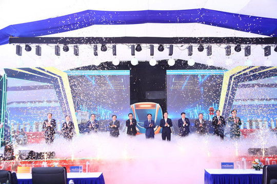 Hà Nội: Khởi công tuyến đường sắt đô thị số 5 Văn Cao - Hoà Lạc
