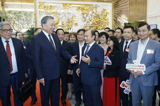 Tổng Bí thư Tô Lâm dự Hội nghị toàn quốc triển khai nhiệm vụ năm 2026 của ngành Tuyên giáo và Dân vận
