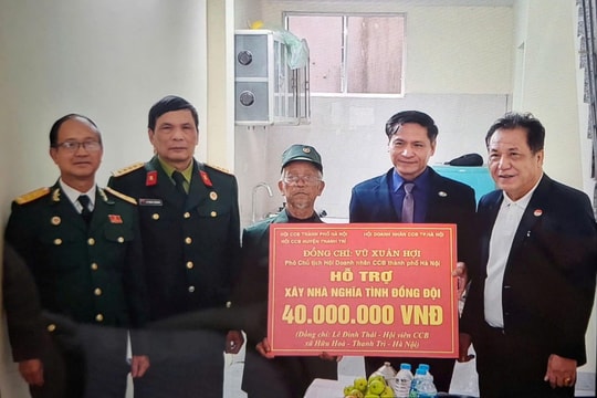 Doanh nhân Cựu chiến binh mang tấm lòng nhân ái