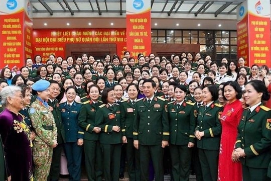 Xây dựng người Phụ nữ Quân đội "Bản lĩnh, trí tuệ, nhân ái"