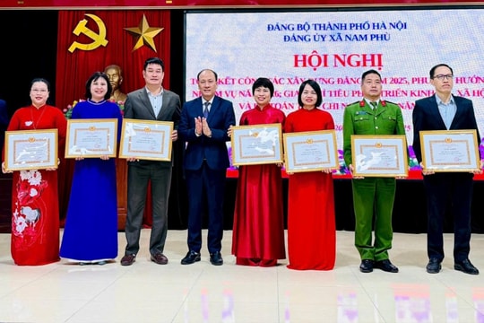 Đảng bộ xã Nam Phù nâng cao chất lượng xây dựng Đảng, thúc đẩy chuyển đổi số