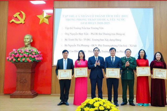 Xã Phú Nghĩa bứt phá sau hợp nhất, hoàn thành toàn diện nhiệm vụ