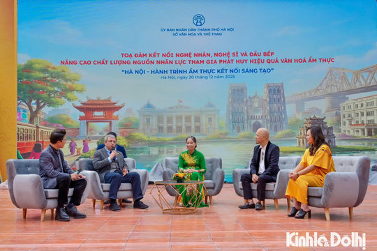 Kết nối nghệ nhân, nghệ sĩ và đầu bếp trong phát huy văn hóa ẩm thực Hà Nội