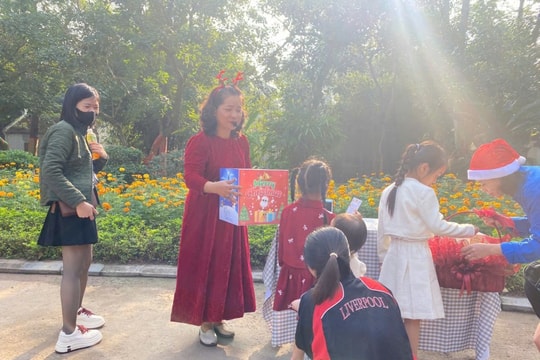 Rộn ràng các trải nghiệm dịp Noel - Tết Dương lịch cho trẻ em tại Vườn thú Hà Nội