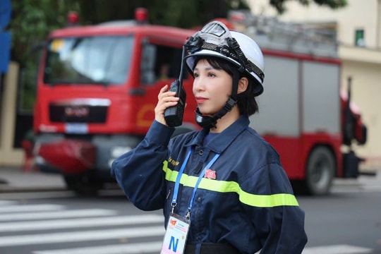 “Bông hồng thép'' truyền cảm hứng của lực lượng Công an Thủ đô