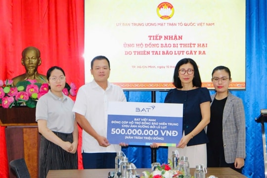 Doanh nghiệp chung tay vì cộng đồng, hỗ trợ người dân miền Trung vượt qua khó khăn sau bão lũ