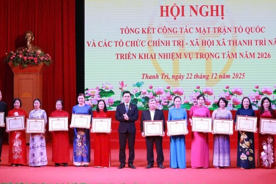MTTQ Việt Nam xã Thanh Trì củng cố khối đại đoàn kết toàn dân