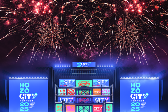 Hozo City Tết Fest 2025 - Mê cung trải nghiệm văn hóa, âm nhạc của TP Hồ Chí Minh
