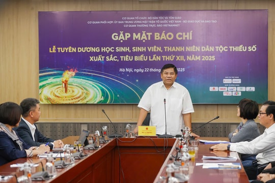 Tuyên dương 145 học sinh, sinh viên, thanh niên dân tộc thiểu số tiêu biểu năm 2025
