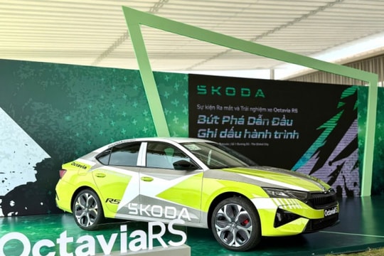 Skoda Octavia RS mở bán tại Việt Nam: Sedan giá 1,608 tỉ đồng