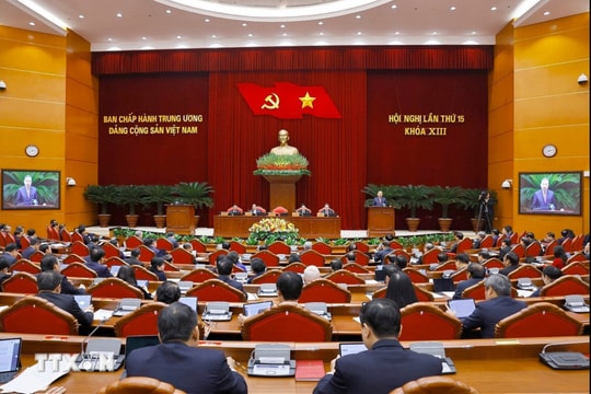 Khai mạc Hội nghị lần thứ 15 Ban Chấp hành Trung ương Đảng khóa XIII