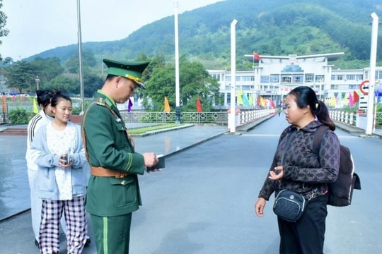 Những chiến sĩ biên phòng ở Ma Lù Thàng