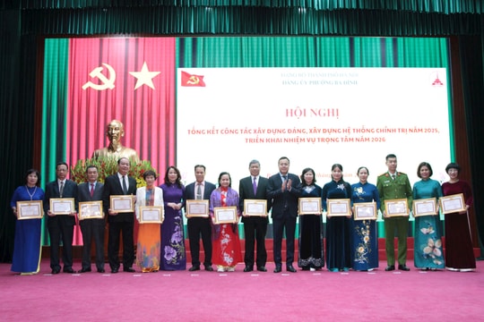 Phấn đấu xây dựng phường Ba Đình văn minh kiểu mẫu trong năm 2026