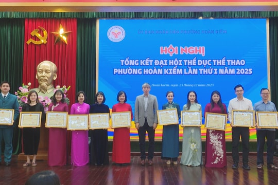 Phường Hoàn Kiếm tổ chức tốt Đại hội TDTT lần thứ I năm 2025