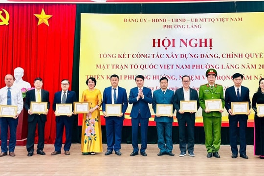 TP Hà Nội Phường Láng vượt "bão" khó khăn, thu ngân sách cán mốc 145%