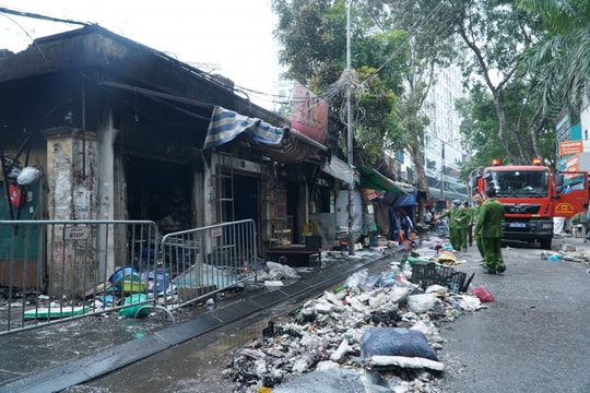 Cháy Chợ Xanh Định Công
