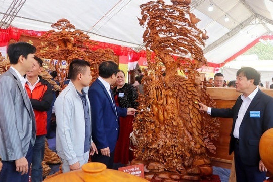 Khai mở “mỏ vàng” thị trường nội địa cho làng nghề Thủ đô