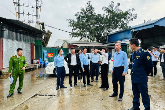 Xã Nam Phù: Tăng cường quản lý giết mổ, vận chuyển, kinh doanh sản phẩm động vật