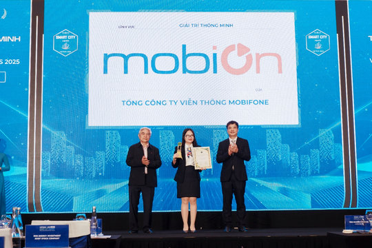 MobiOn được trao tặng “Giải thưởng công nghệ cho cuộc sống thông minh”