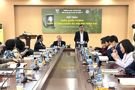 Tôn vinh Giáo sư Trần Quốc Vượng - người khai mở Hà Nội học hiện đại