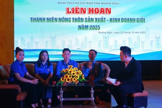 Quảng Ngãi: Khơi dậy khát vọng khởi nghiệp cho thanh niên nông thôn