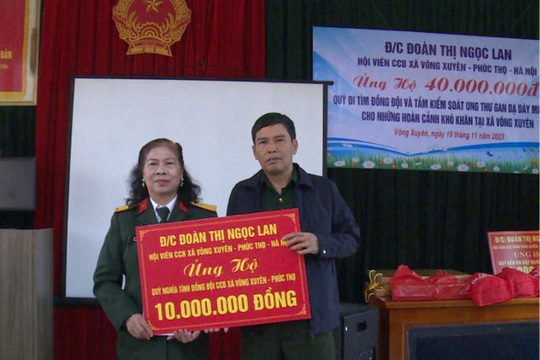 Lan tỏa tấm lòng nhân ái