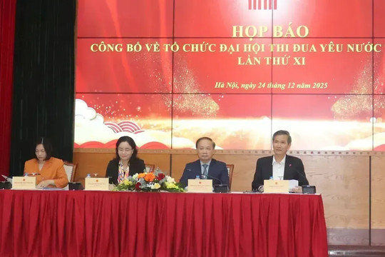 2.223 đại biểu dự Đại hội Thi đua yêu nước toàn quốc lần thứ XI