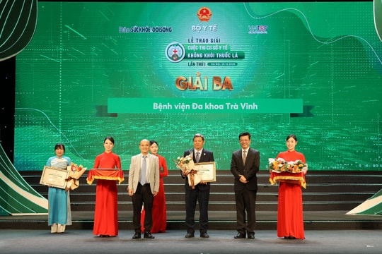 Tôn vinh 20 cơ sở y tế xuất sắc trong cuộc chiến chống tác hại thuốc lá