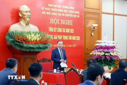 Năm 2026 “Hành động đột phá, lan tỏa kết quả” về phát triển khoa học, công nghệ, đổi mới sáng tạo và chuyển đổi số