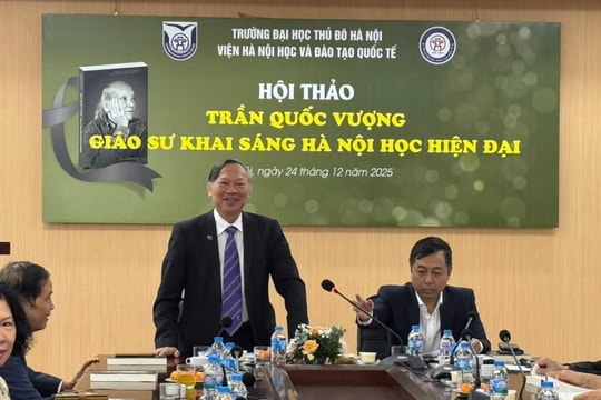 Giáo sư Trần Quốc Vượng: Trí tuệ lớn khai mở tư duy Hà Nội