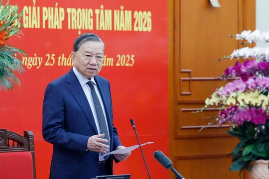 Tổng Bí thư Tô Lâm "Hành động đột phá, lan tỏa kết quả" phát triển khoa học, công nghệ, đổi mới sáng tạo và chuyển đổi số