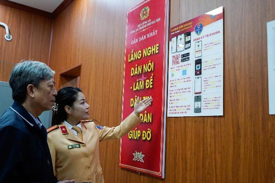 Người dân cần chủ động tra cứu vi phạm khi làm thủ tục cấp đổi Giấy phép lái xe