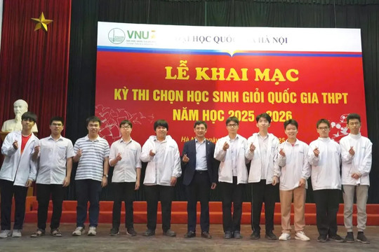 Kỳ thi học sinh giỏi quốc gia năm học 2025-2026: 100% thí sinh có mặt dự thi