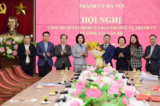 Đồng chí Trần Thanh Hà giữ chức Chánh Văn phòng Đoàn đại biểu Quốc hội và HĐND thành phố Hà Nội