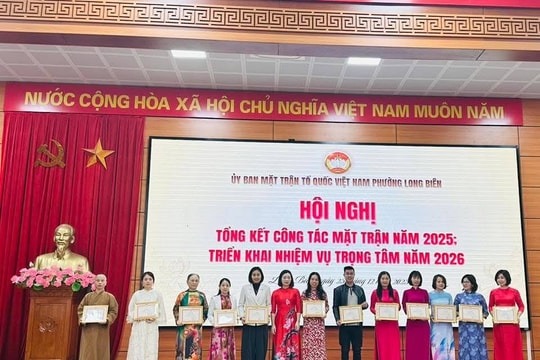 MTTQ Việt Nam phường Long Biên: Phát huy vai trò nòng cốt trong xây dựng khối đại đoàn kết