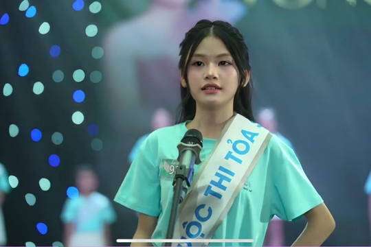 Vũ Khánh Hà - “Ngôi sao Phong cách” cuộc thi “Tỏa sáng Thiên thần nhí"