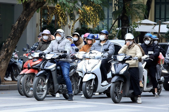 Bắc Bộ rét, Trung và Nam Trung Bộ cục bộ có mưa to