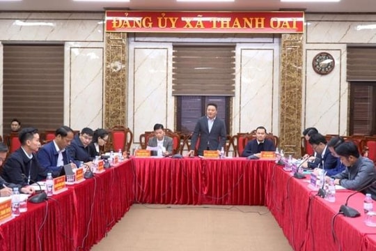 Triển khai dự án đầu tư xây dựng Khu đô thị thể thao Olympic - khu vực xã Thanh Oai