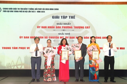 Xã Phượng Dực đoạt giải Nhất cuộc thi Tìm kiếm ý tưởng, giải pháp cải cách hành chính