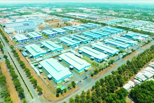 Tỷ lệ mái nhà xưởng trong khu công nghiệp được lắp điện Mặt trời mới đạt 5-7%
