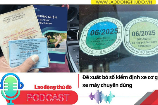 Điểm những tin nổi bật sáng ngày 26/12/2025: Đề xuất bỏ sổ kiểm định xe cơ giới, xe máy chuyên dùng
