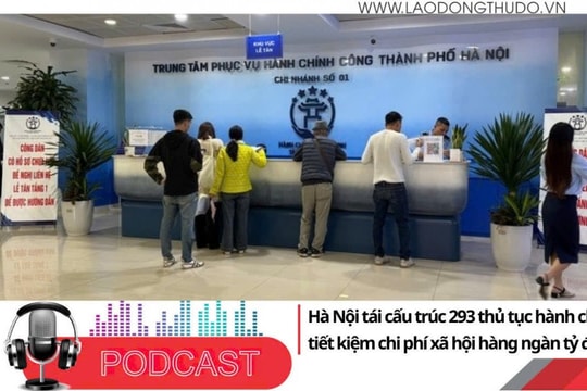 Điểm những tin nổi bật tối ngày 26/12/2025: Hà Nội tái cấu trúc 293 thủ tục hành chính, tiết kiệm chi phí xã hội hàng ngàn tỷ đồng
