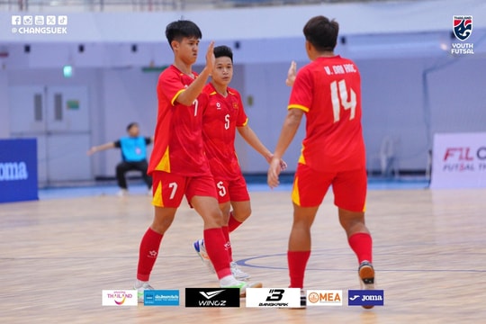 Hai đội tuyển futsal trẻ Việt Nam chính thức hết cơ hội vô địch giải AFF