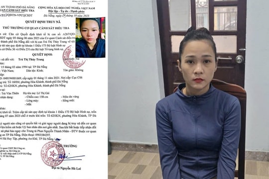 Đà Nẵng: Vận động đối tượng truy nã ra đầu thú