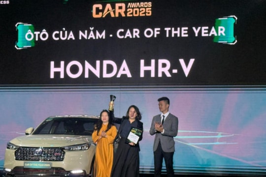 Vượt qua loạt đối thủ, Honda HR-V trở thành ô tô của năm 2025